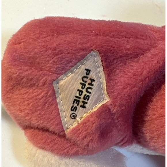 Applause Hush Puppies Plush Basset Hound Dog Stuffed Beanie Animal Toy - Picture 3 of 9